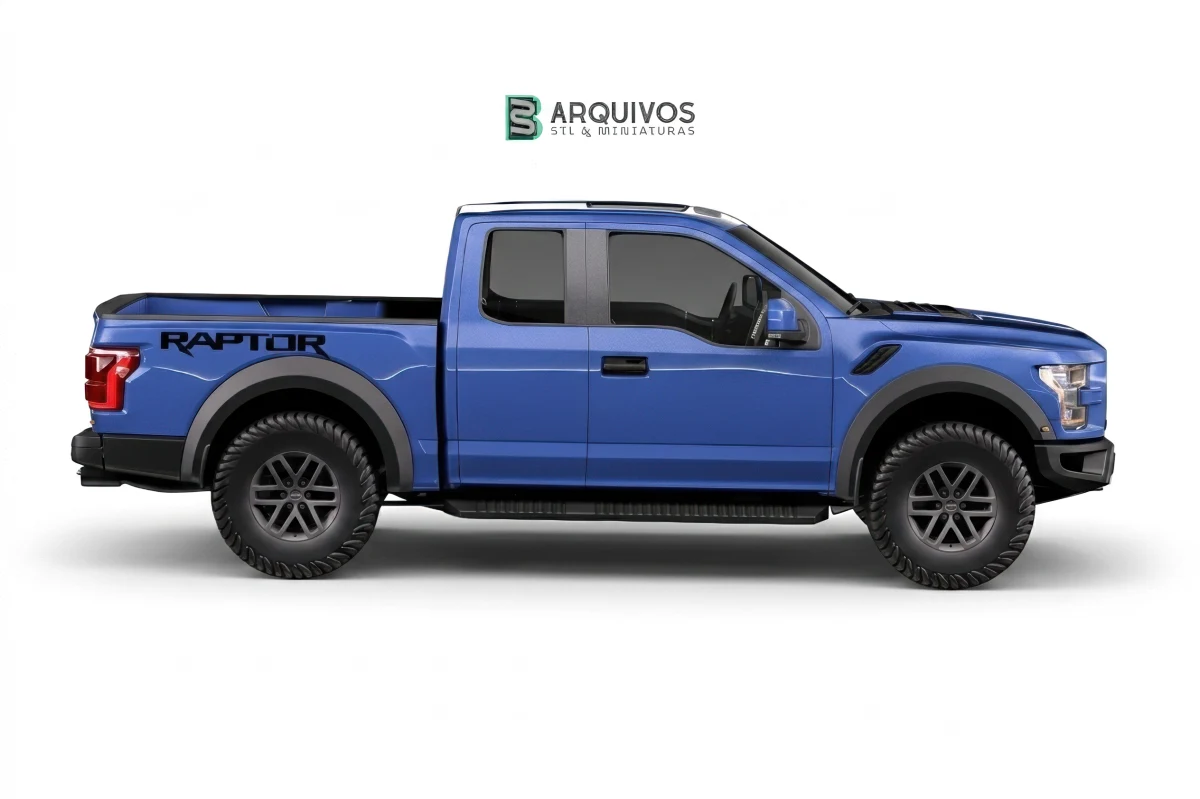 Modelo 3D STL - Ford F-150 Raptor — foto 3